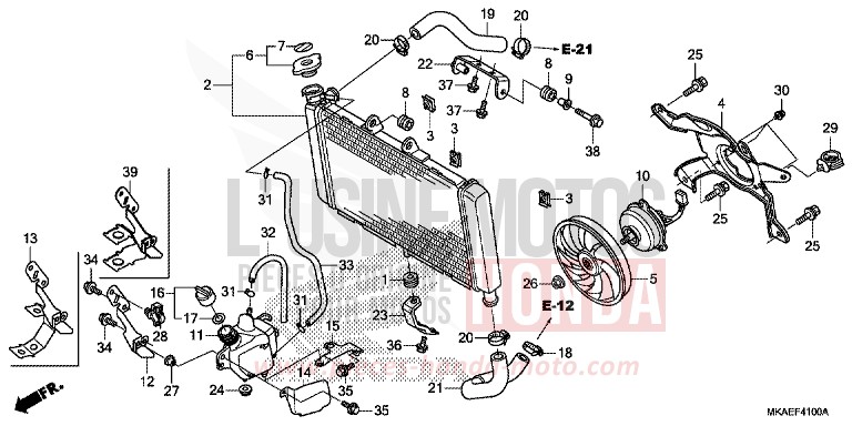 KUEHLER von Integra 750 CANDY CHROMOSPHERE RED (R381) von 2018
